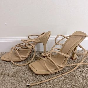 Schultz Leather Lace Up Sandal